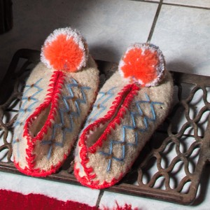 Παντόφλες υφαντές